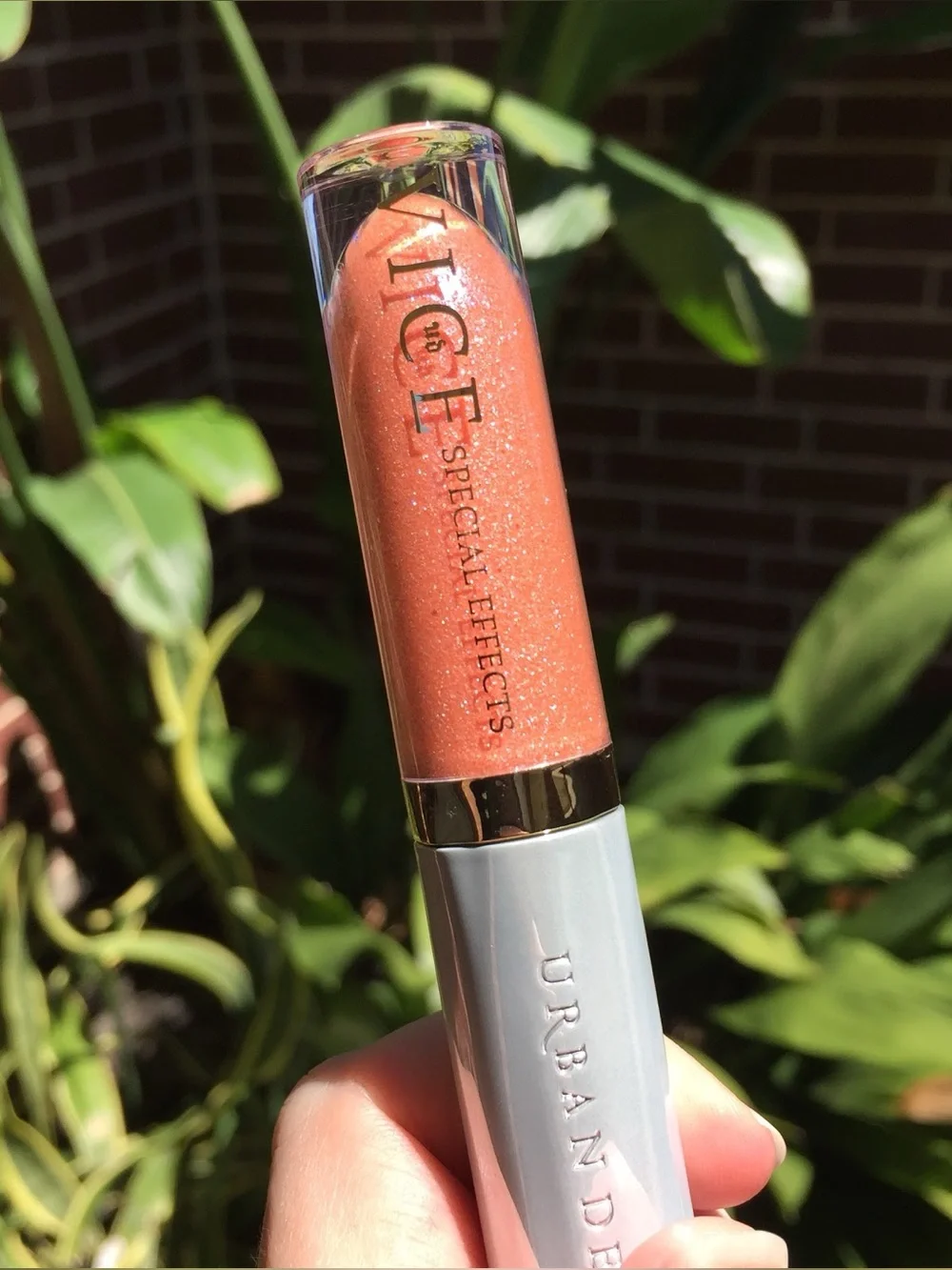 NEW DISCONTINUED Urban Decay Vice Special Effects Lip gloss Topcoat Fever pink